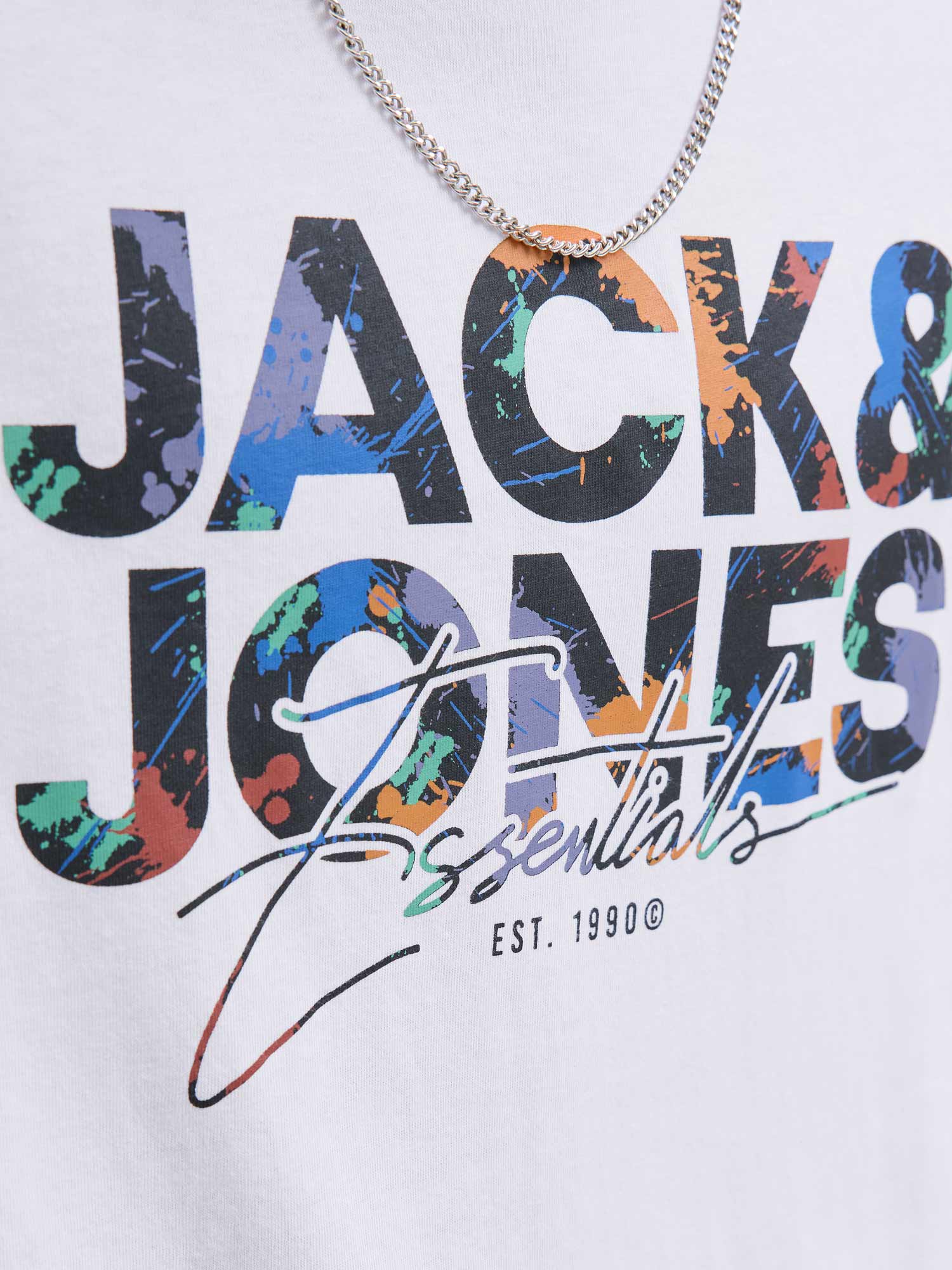 JACK & JONES Тениска JJGEPLAS TEE SS CREW NECK LN