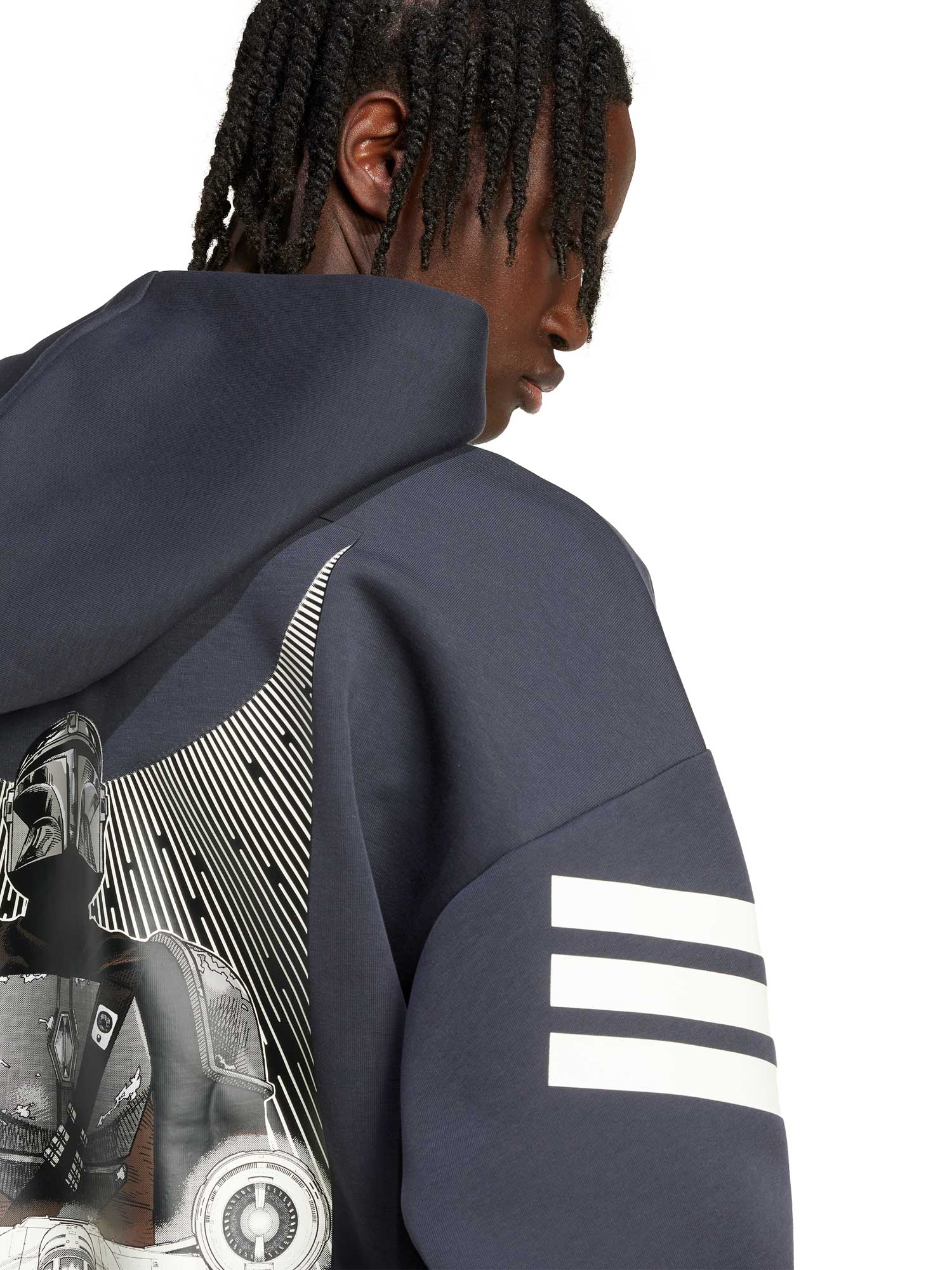 ADIDAS SPORTSWEAR Суитшърт x Star Wars The Mandalorian Hoodie Back