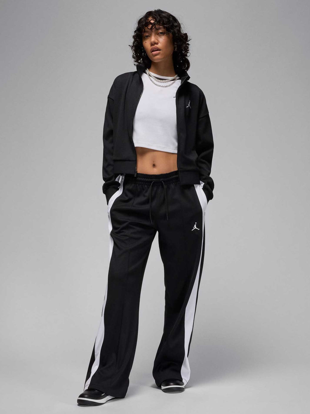 JORDAN Спортно горнище W J KNIT JACKET CORE