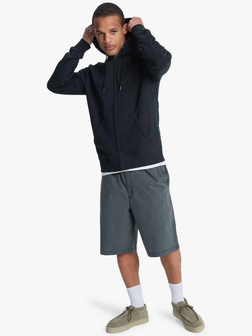 QUIKSILVER Суитшърт SALT WATER ZIP HOODIE