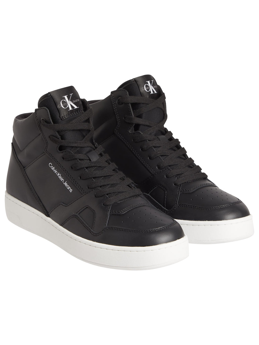 Calvin Klein Jeans Обувки BASKET CUPS LACEUP HIGH LTH-PU