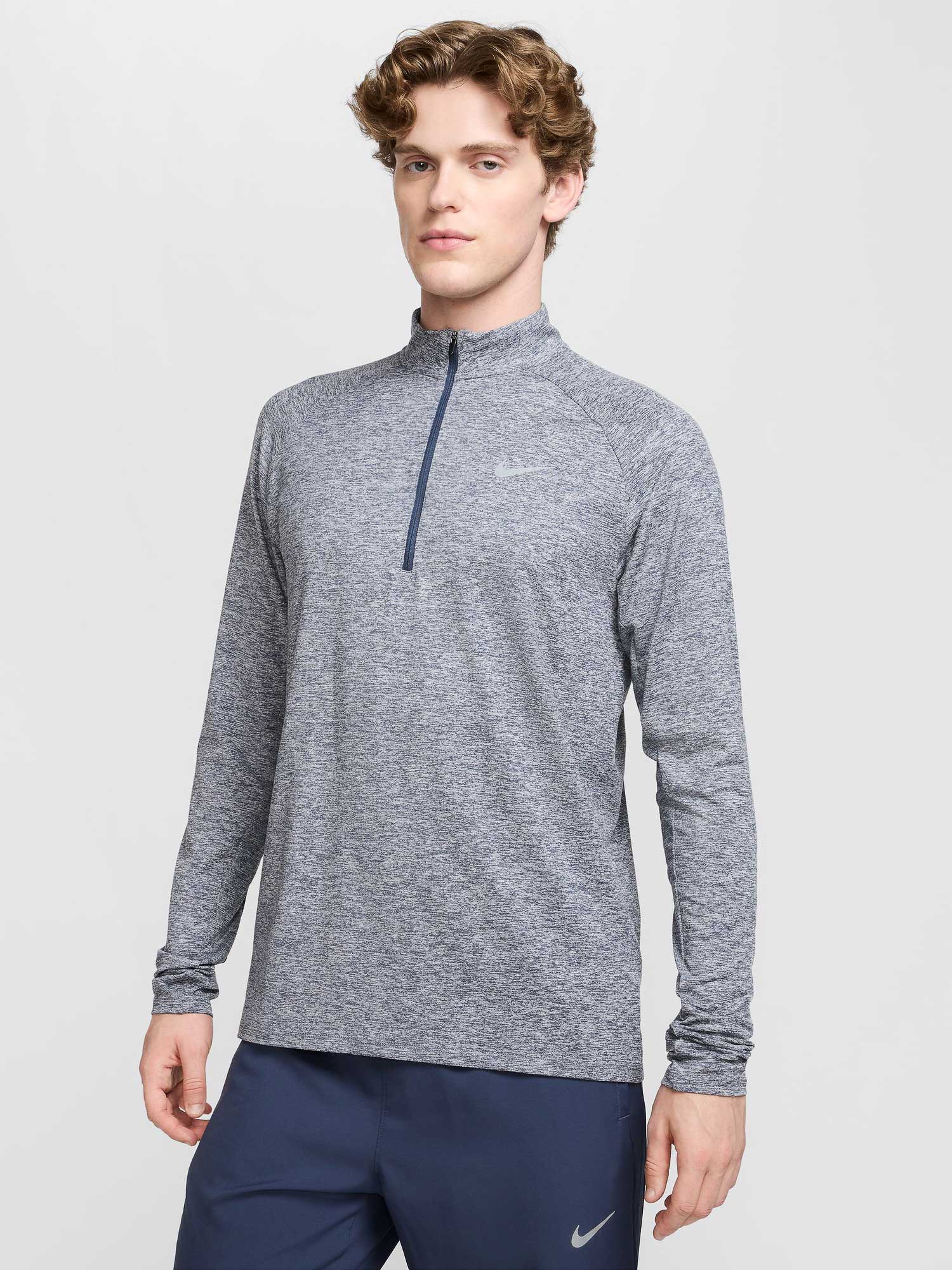 NIKE Блуза M NK DF STRIDE HZ MIDLAYER