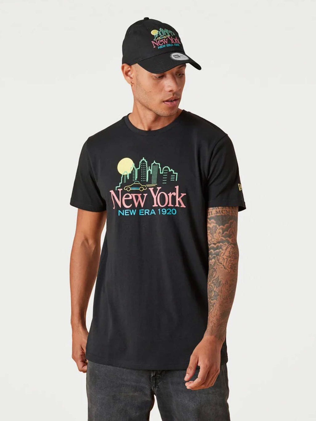 NEW ERA Тениска NEW ERA CITY GRAPHIC