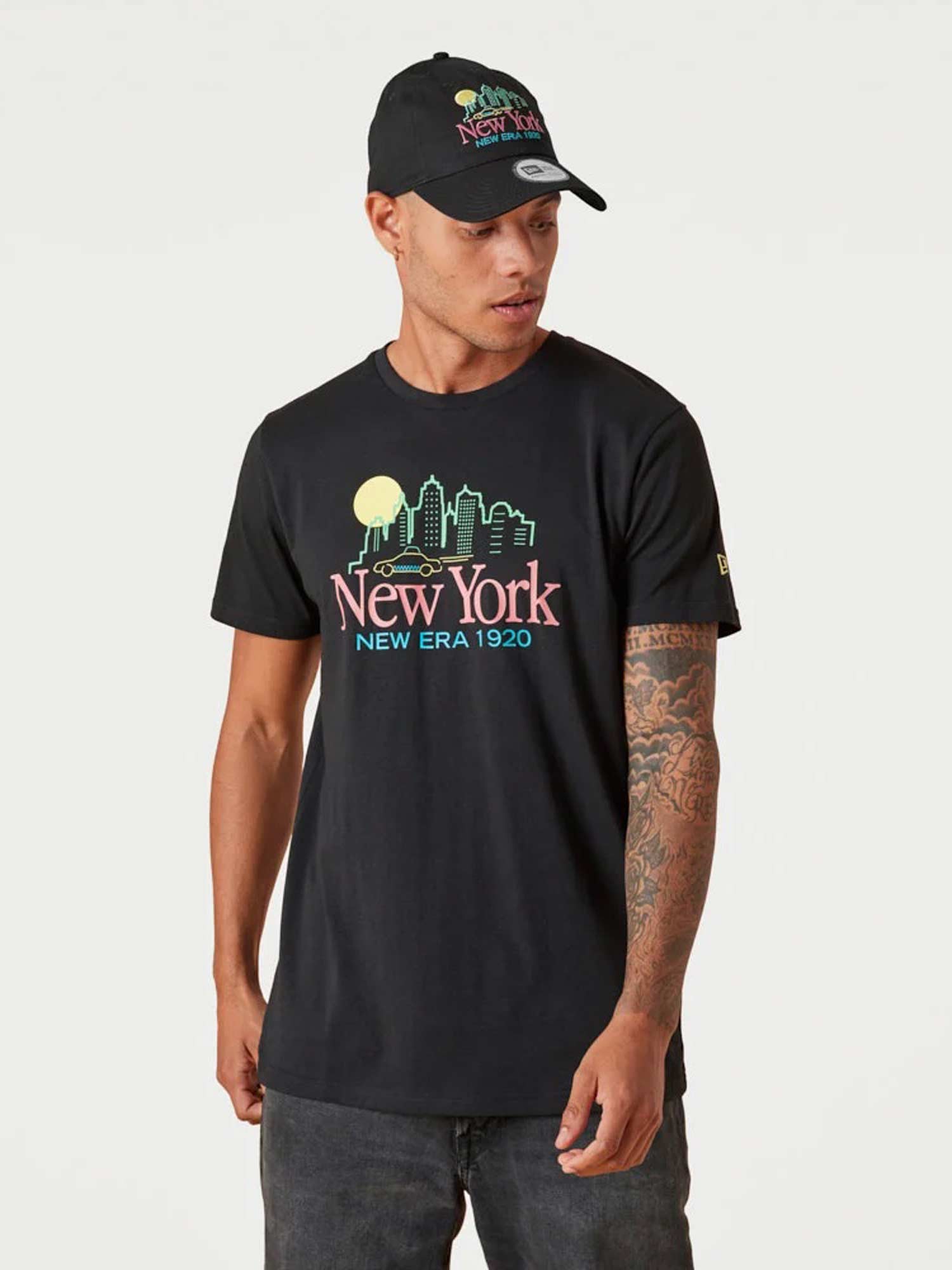 NEW ERA Тениска NEW ERA CITY GRAPHIC