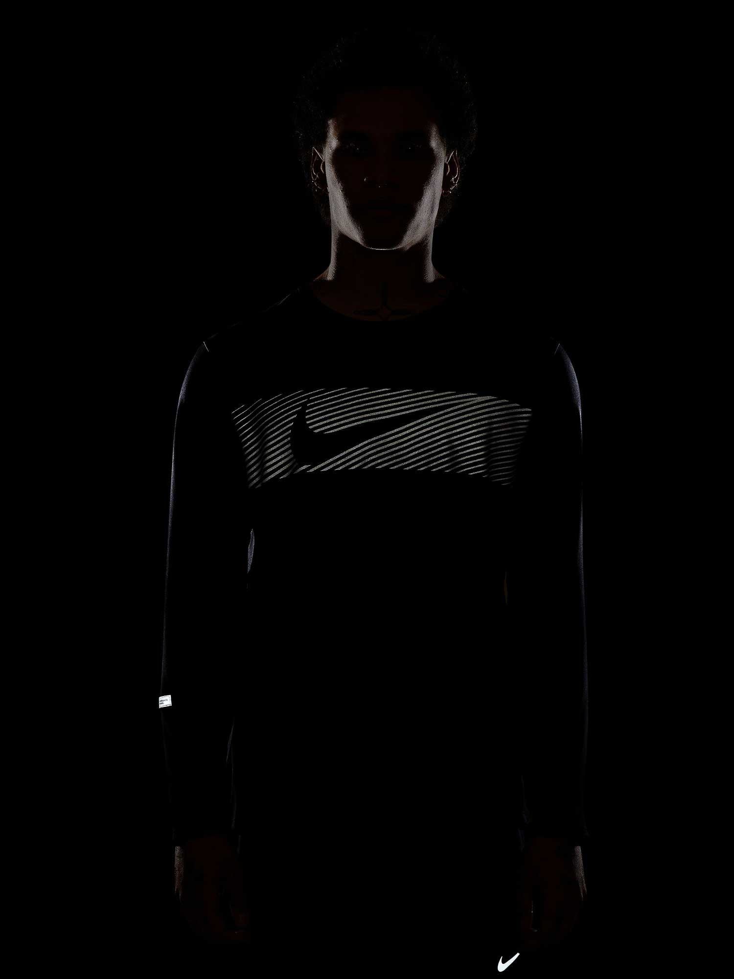 NIKE Блуза M NK DF UV MILER TOP LS FLASH