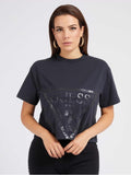 GUESS Тениска ADELE CROP T-SHIRT