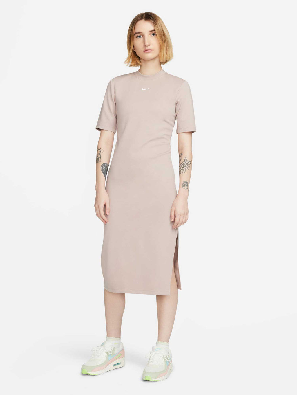 NIKE Рокля W ESSNTL MIDI DRESS