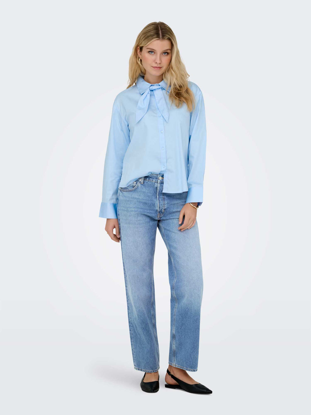 ONLY Дънки ONLMURPHY LW LOOSE STRAIGHT DNM CRO
