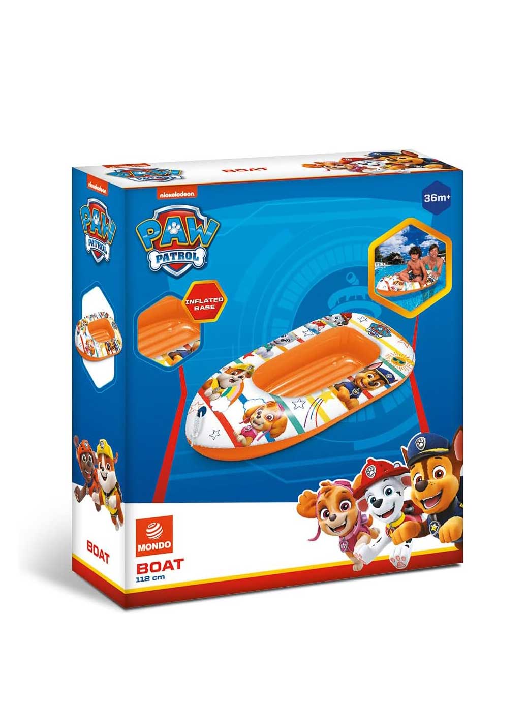 KIDS MOVIE HEROES Надуваема лодка PAW PATROL
