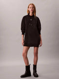 Calvin Klein Jeans Рокля LS MONOLOGO PREMIUM TERRY HOOD
