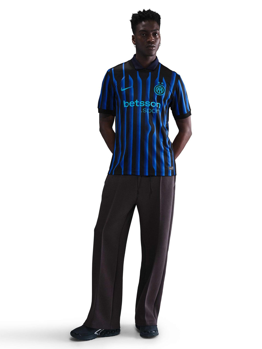 NIKE Тениска INTER M NK DF JSY SS STAD HM 25/26