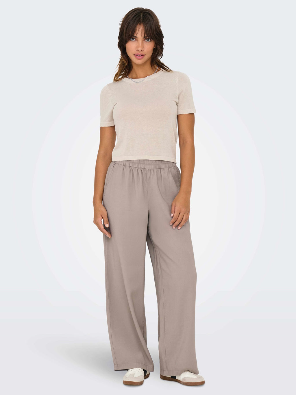 ONLY Панталон ONLARIS LIFE HW PULL-UP PANT WVN NOOS