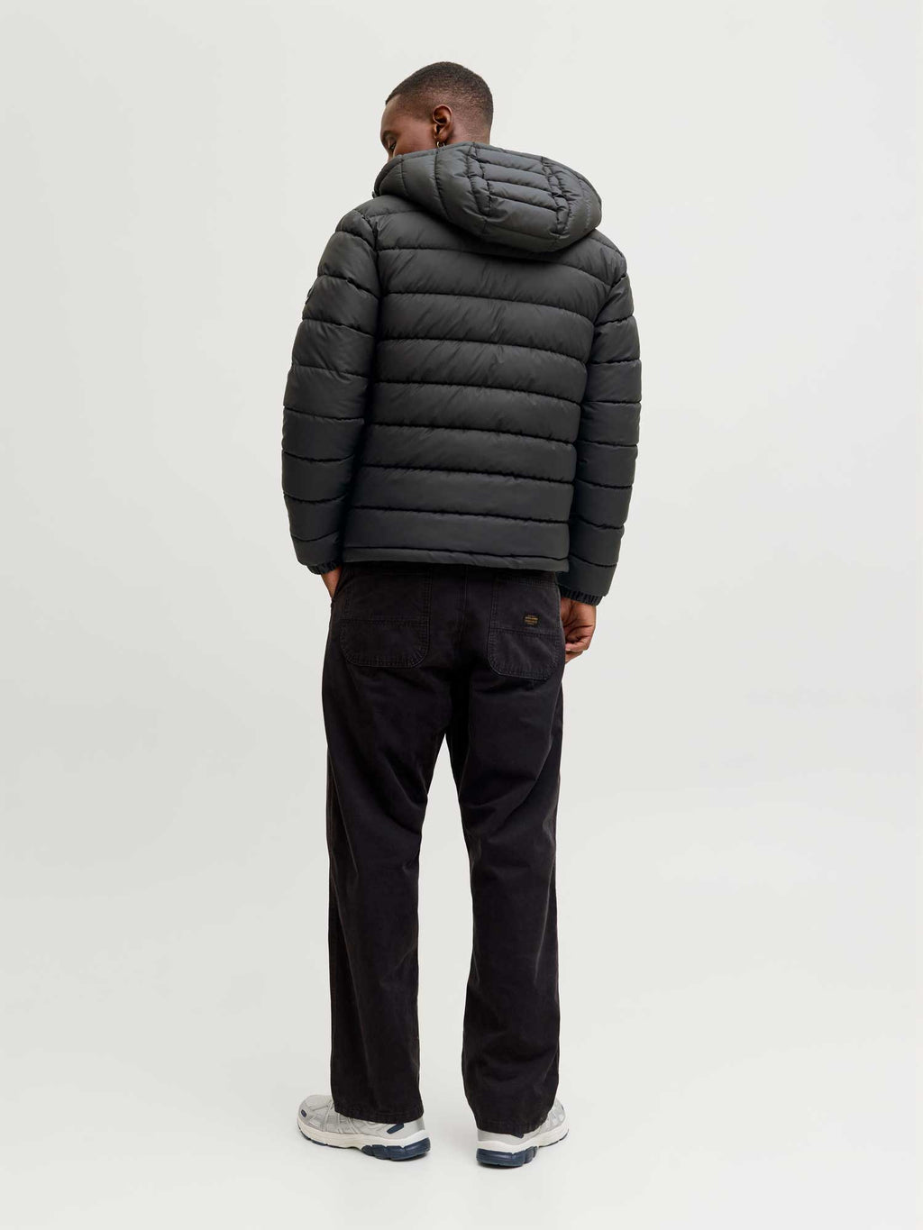 JACK & JONES Яке JCOPOINT PU PUFFER JACKET BF