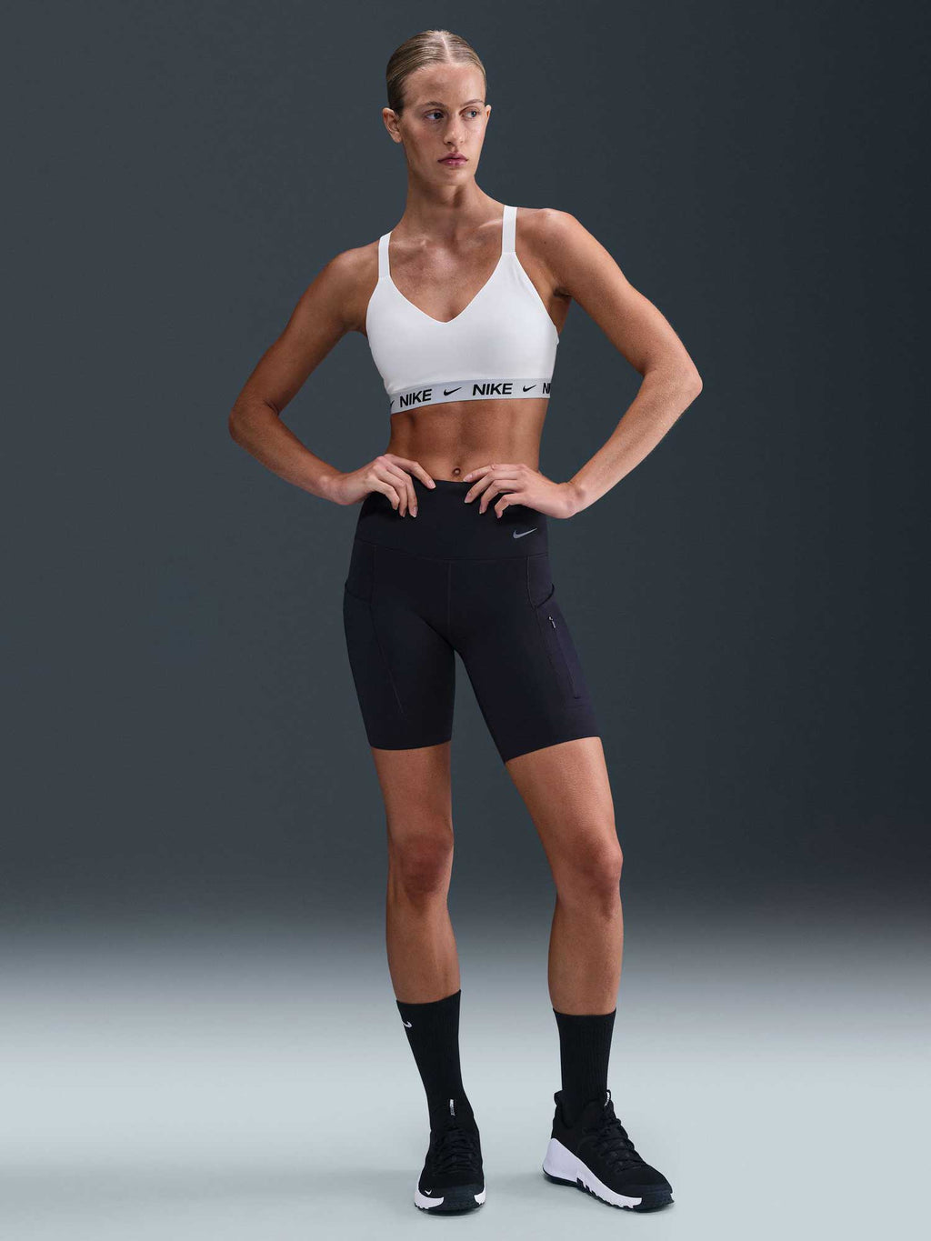 NIKE Бюстие W NK DF INDY MED SPT BRA