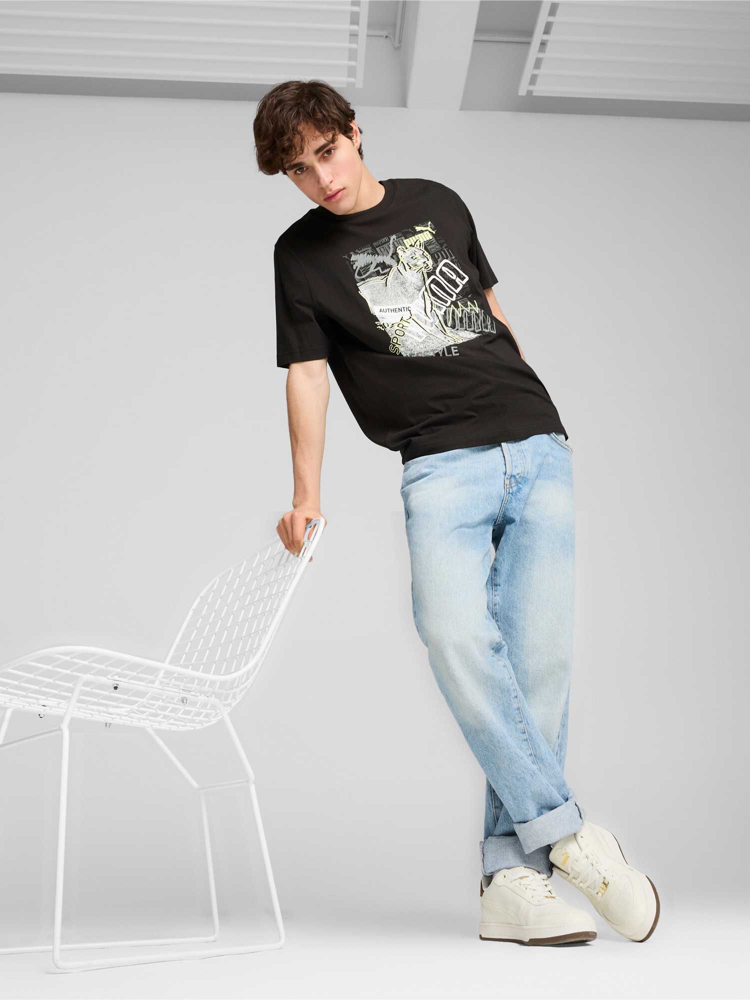 PUMA Тениска GRAPHICS Photoprint Tee