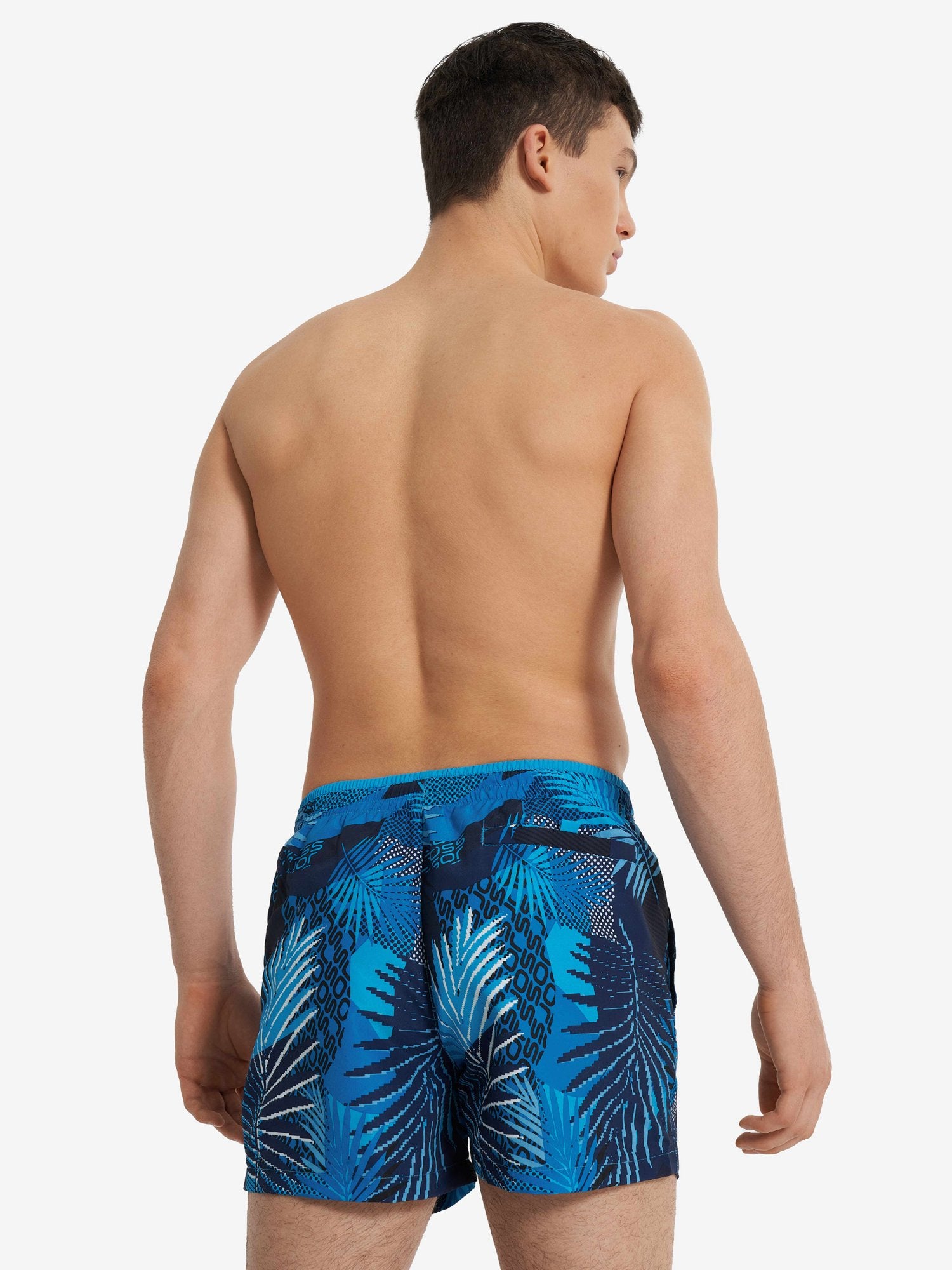 JOSS Плувни шорти 35 cm Beachwear Small Graphic
