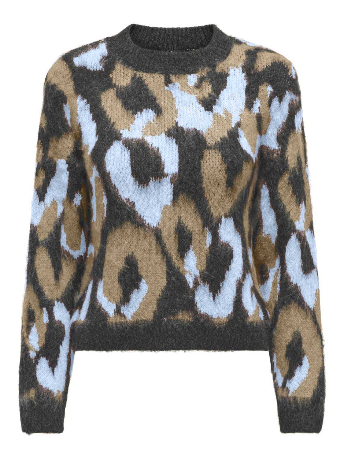 ONLY Пуловер ONLWILD L/S JQ O-NECK KNT