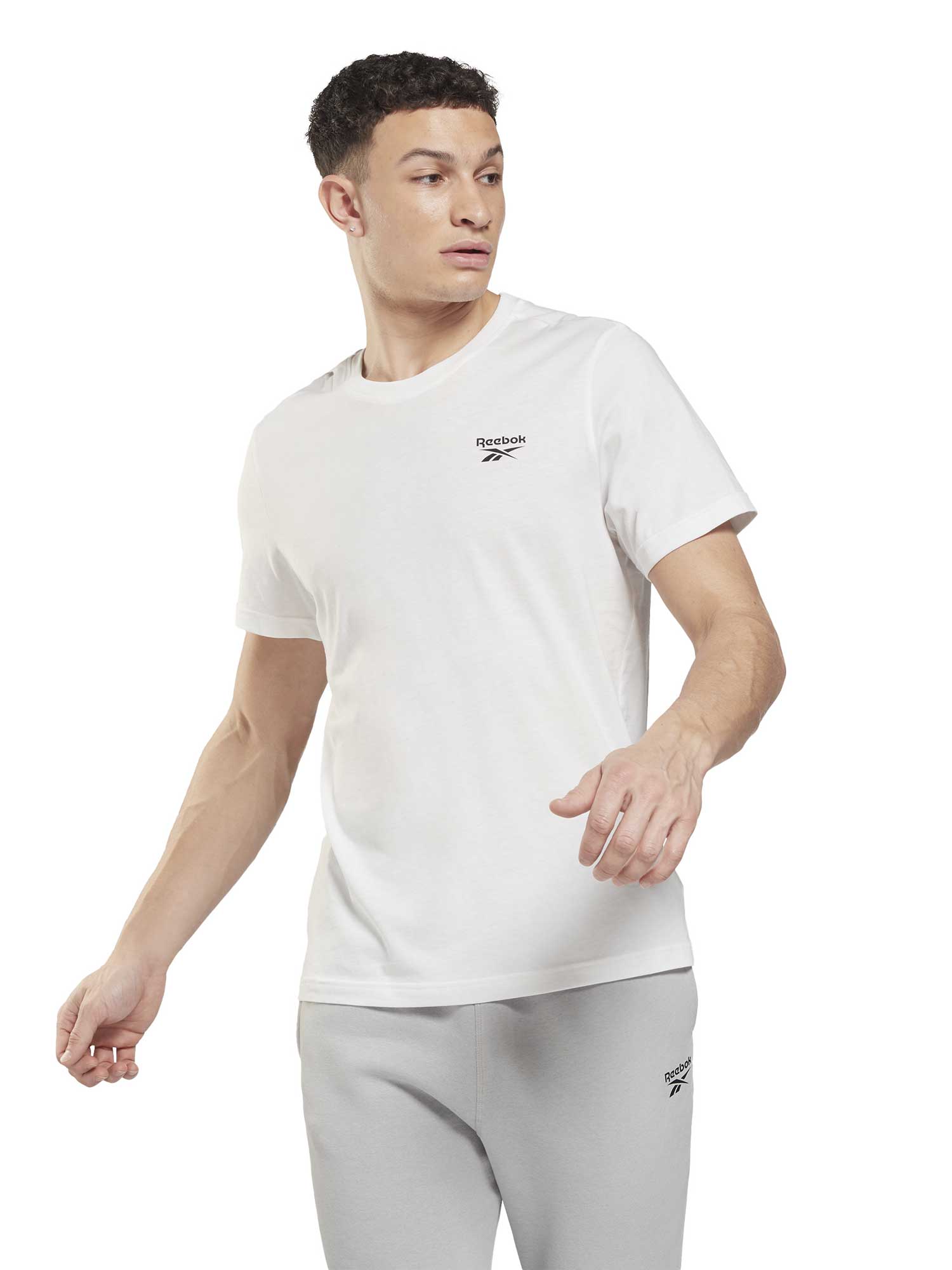 REEBOK Тениска RI LEFT CHEST LOGO TEE