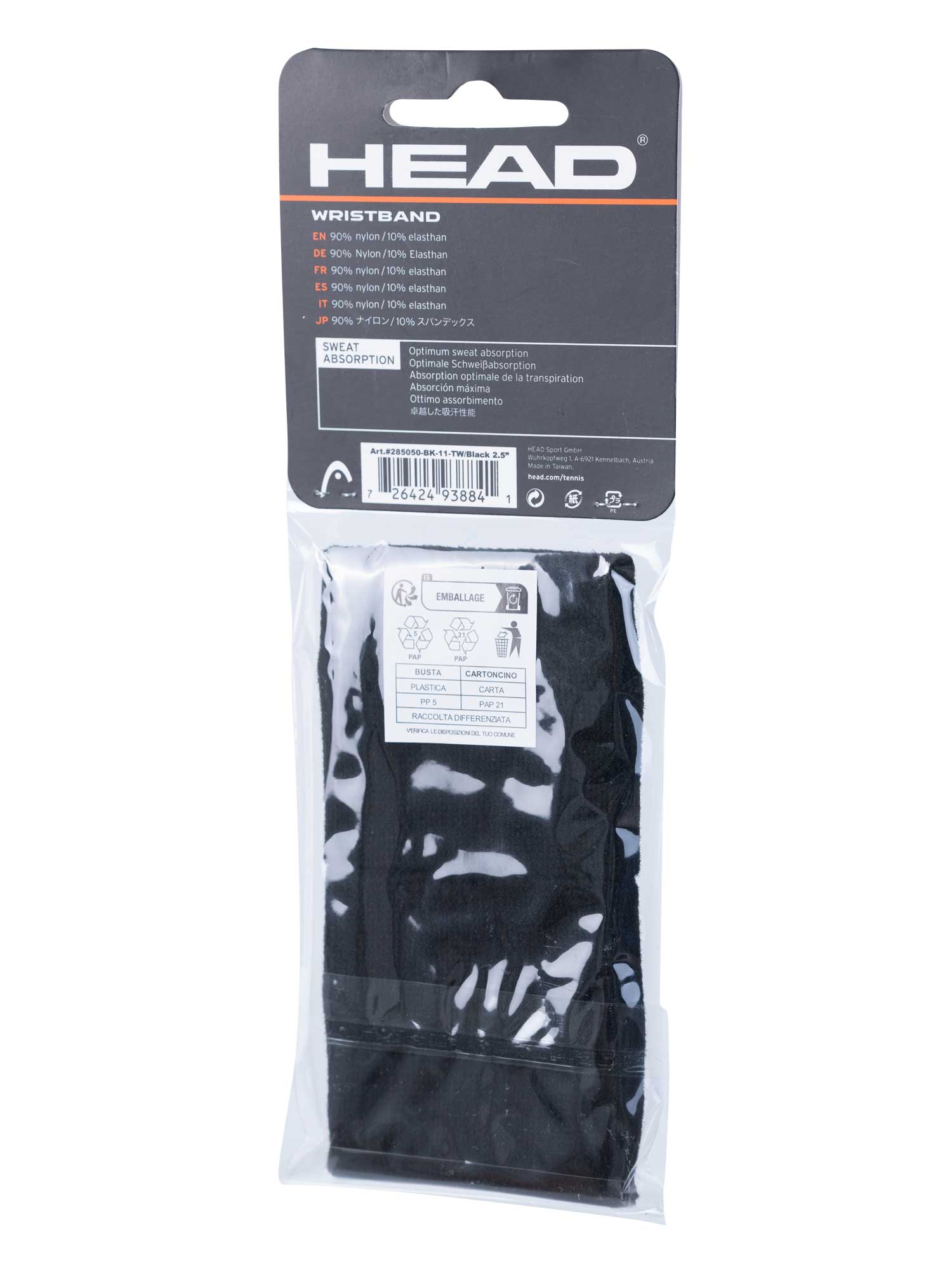 HEAD Накитник Wristband 2.5