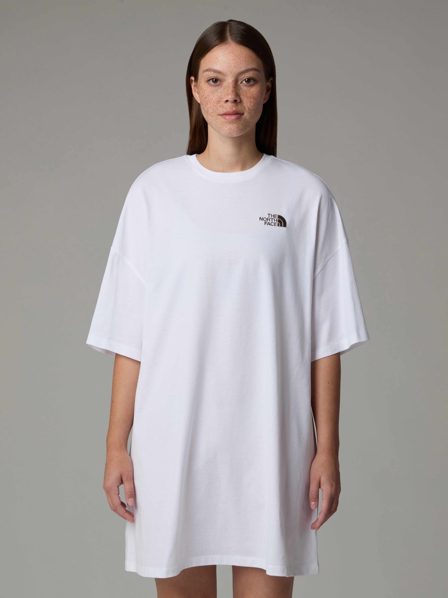 THE NORTH FACE Рокля W SS ESSENTIAL OVERSIZE TEE DRESS