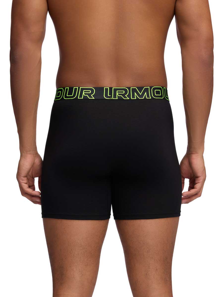 UNDER ARMOUR Бельо UA PERFORMANCE COTTON - SOLID 6 IN 3PK