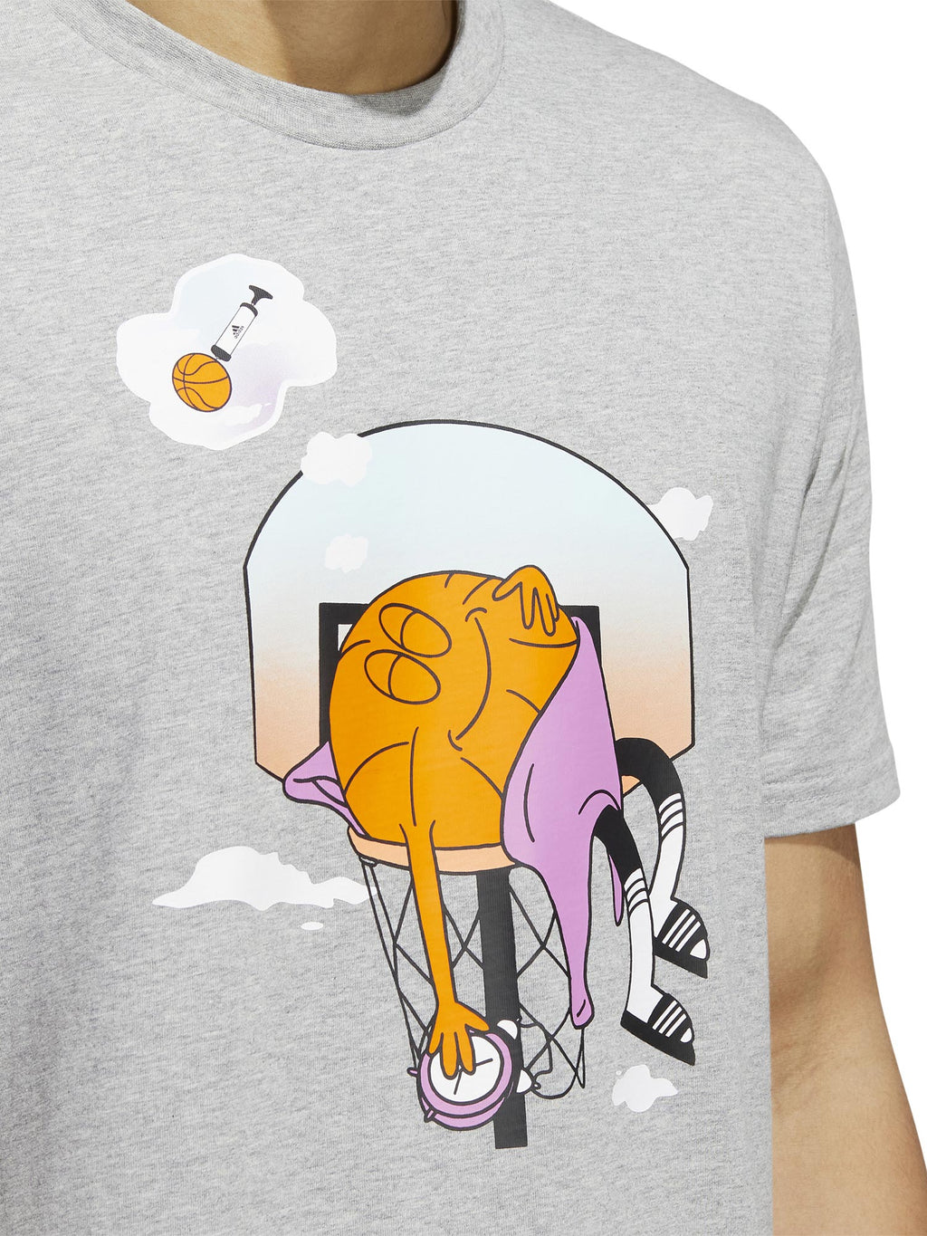ADIDAS PERFORMANCE Тениска Slept on Graphic