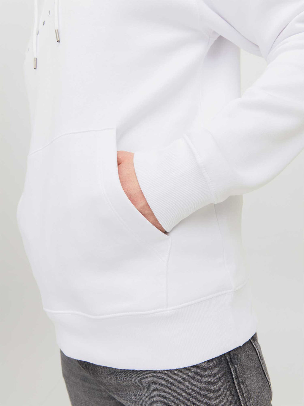 JACK & JONES Суитшърт JJESTAR JJ SWEAT HOOD NOOS
