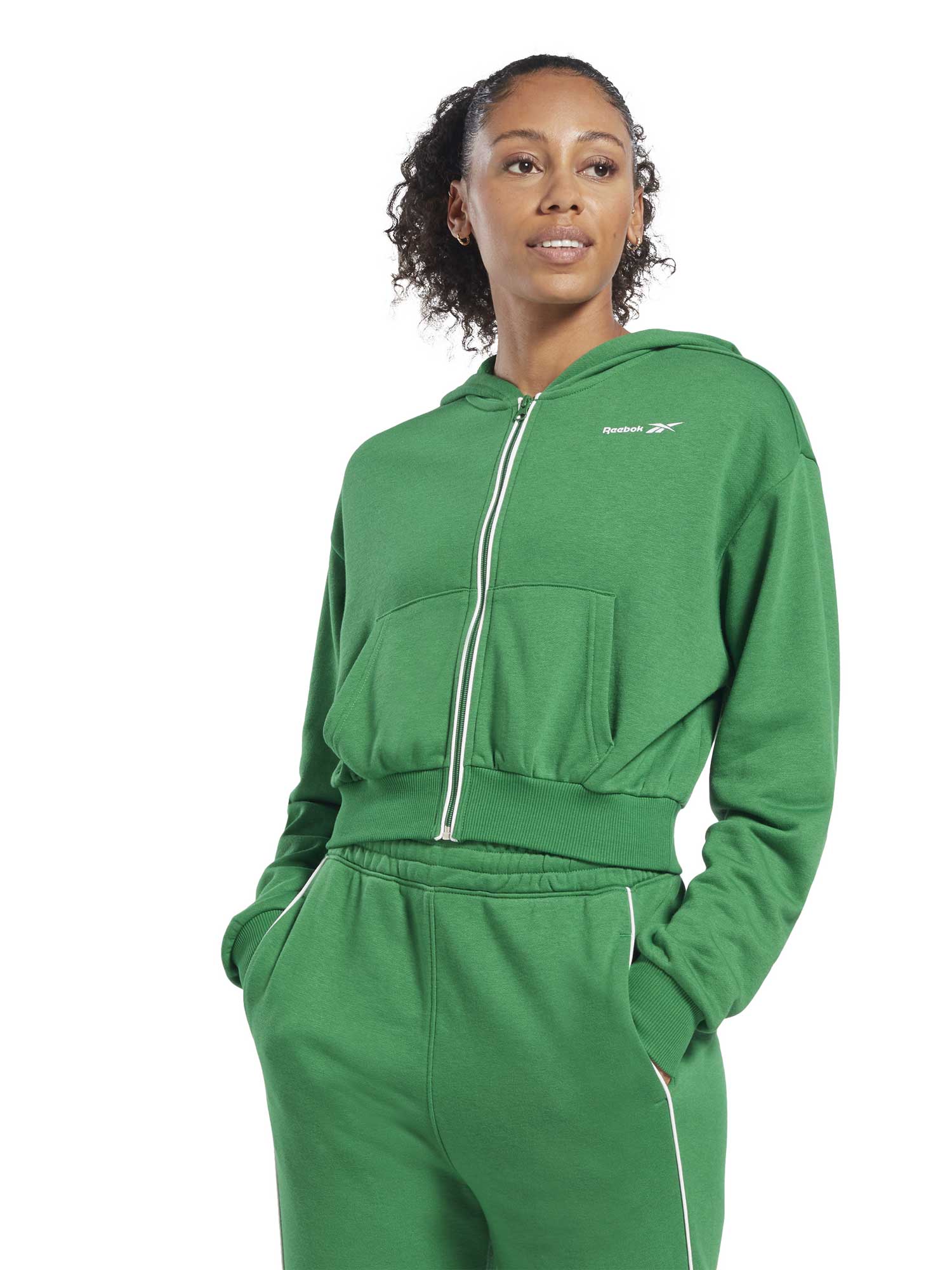 REEBOK Суитшърт Identity French Terry Full-Zip Sweatshirt