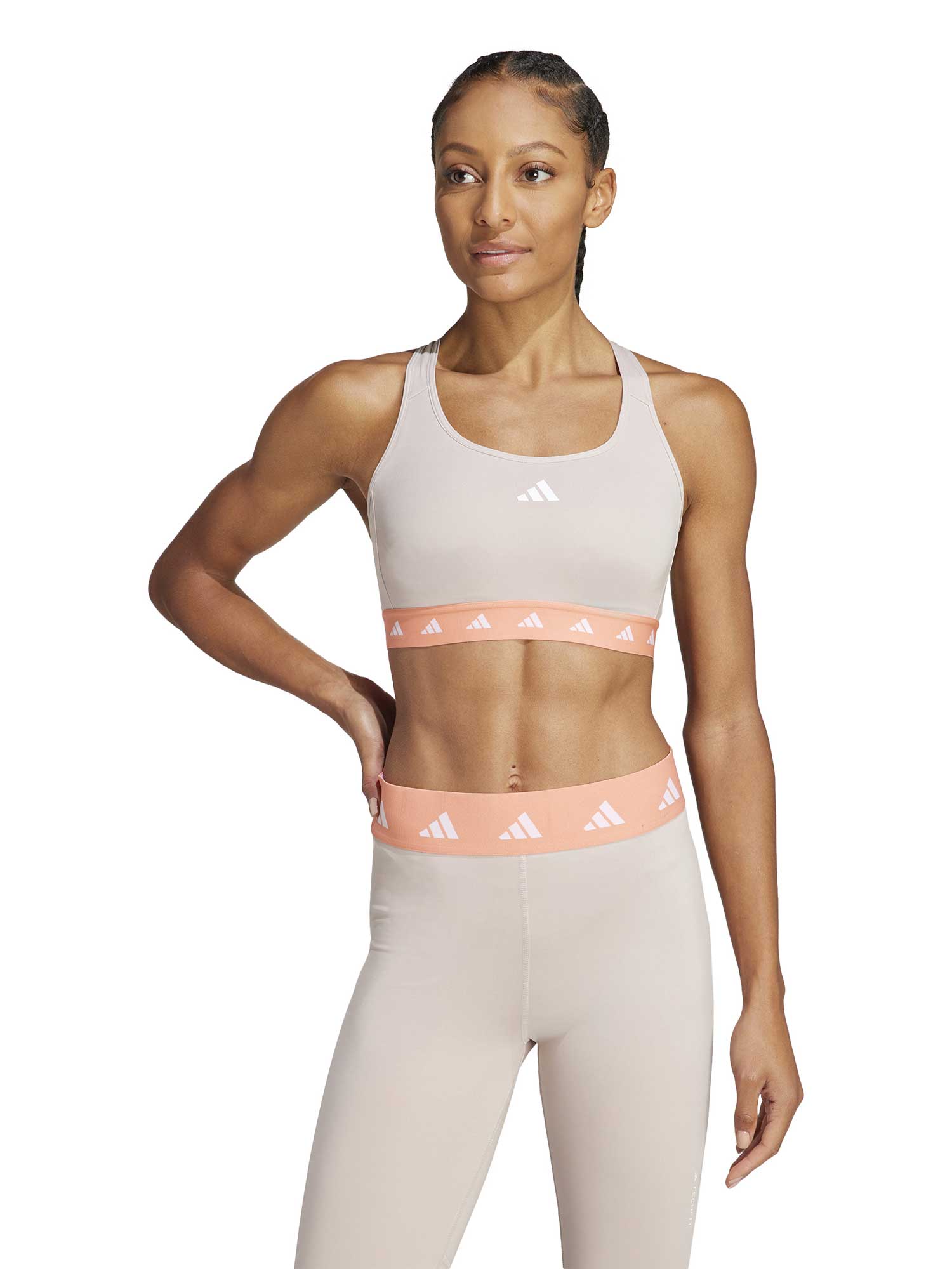 ADIDAS PERFORMANCE Спортен сутиен Powerreact Training
