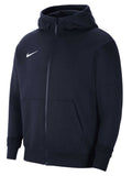 NIKE TEAM Суитшърт Y NK FLC PARK20 FZ HOODIE