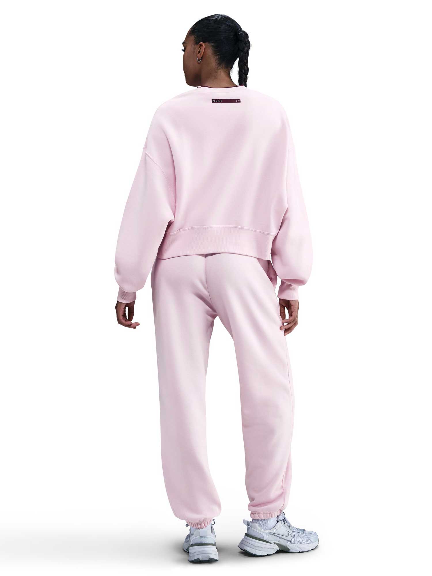 NIKE Спортно долнище W NSW PHNX FLC HR PANT GLS