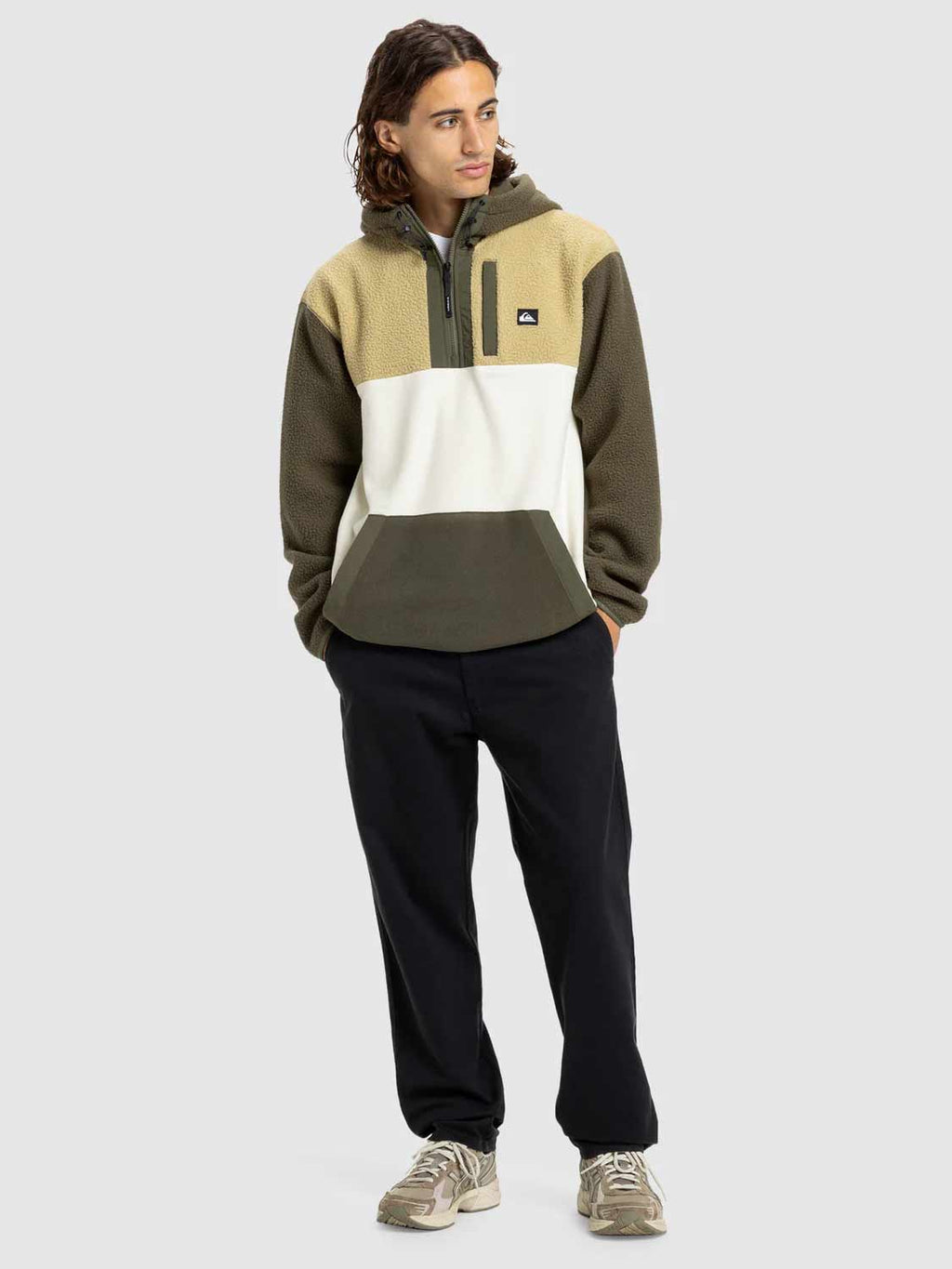 QUIKSILVER Полар OCEAN VIEW MIX UP HOODY