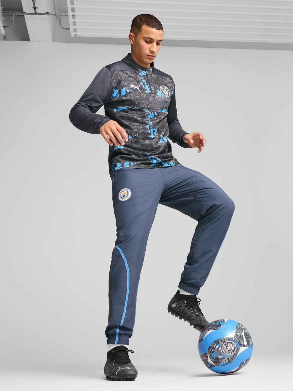 PUMA Блуза MCFC Prematch 1/4 Zip Top