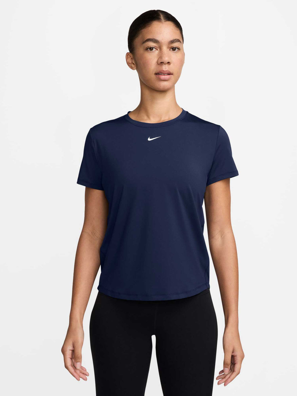 NIKE Тениска W NK ONE CLASSIC DF SS TOP WT