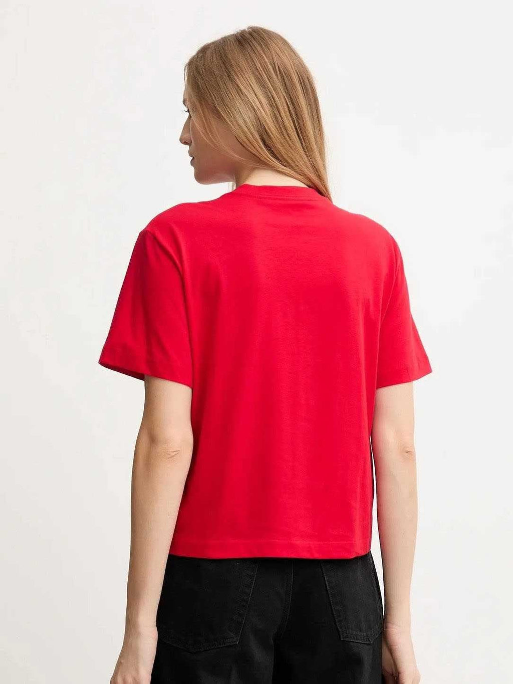 Calvin Klein Jeans Тениска BOXED FLOWER BOXY TEE