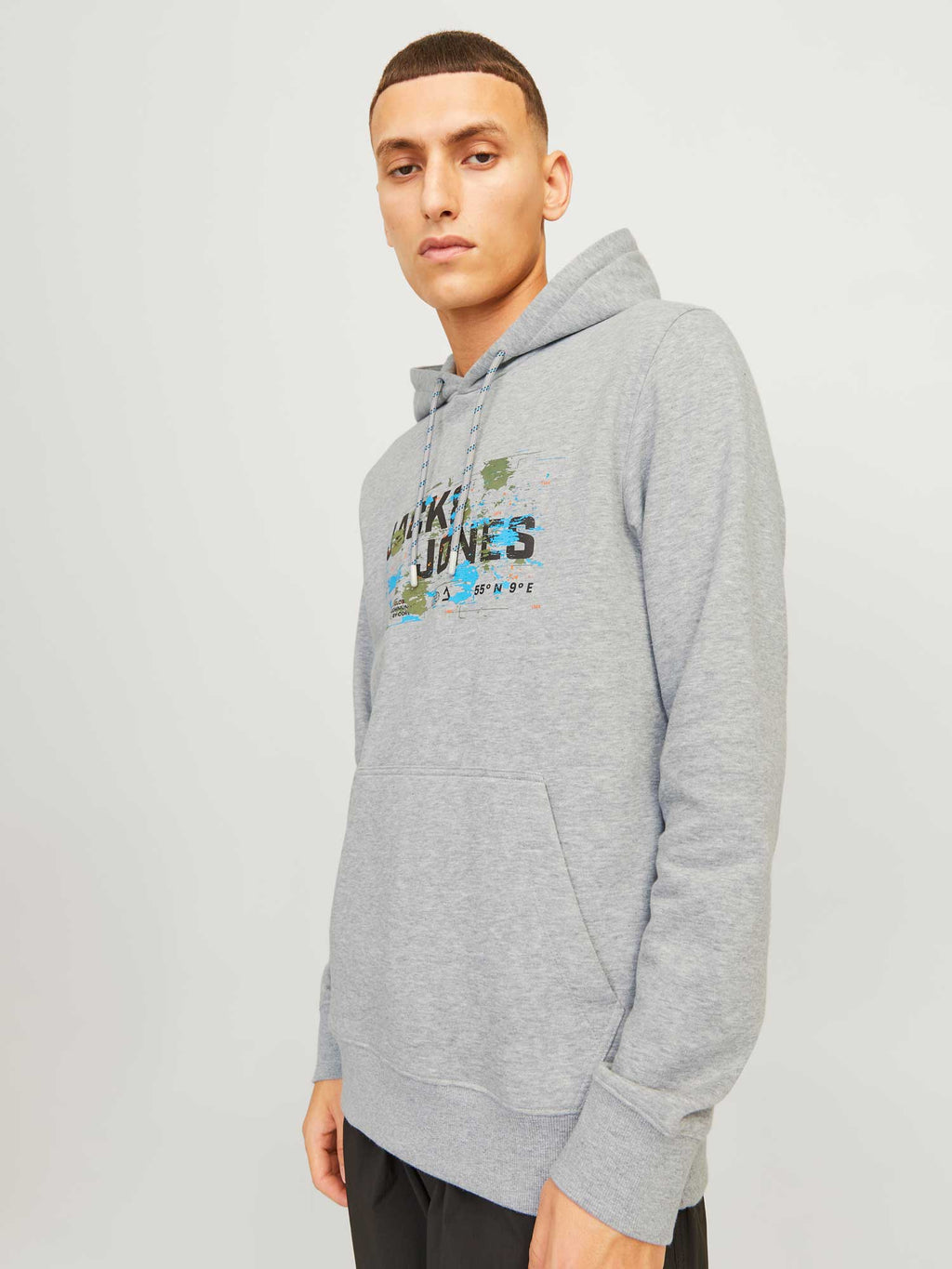 JACK & JONES Суитшърт JCOOUTDOOR LOGO SWEAT HOOD SN