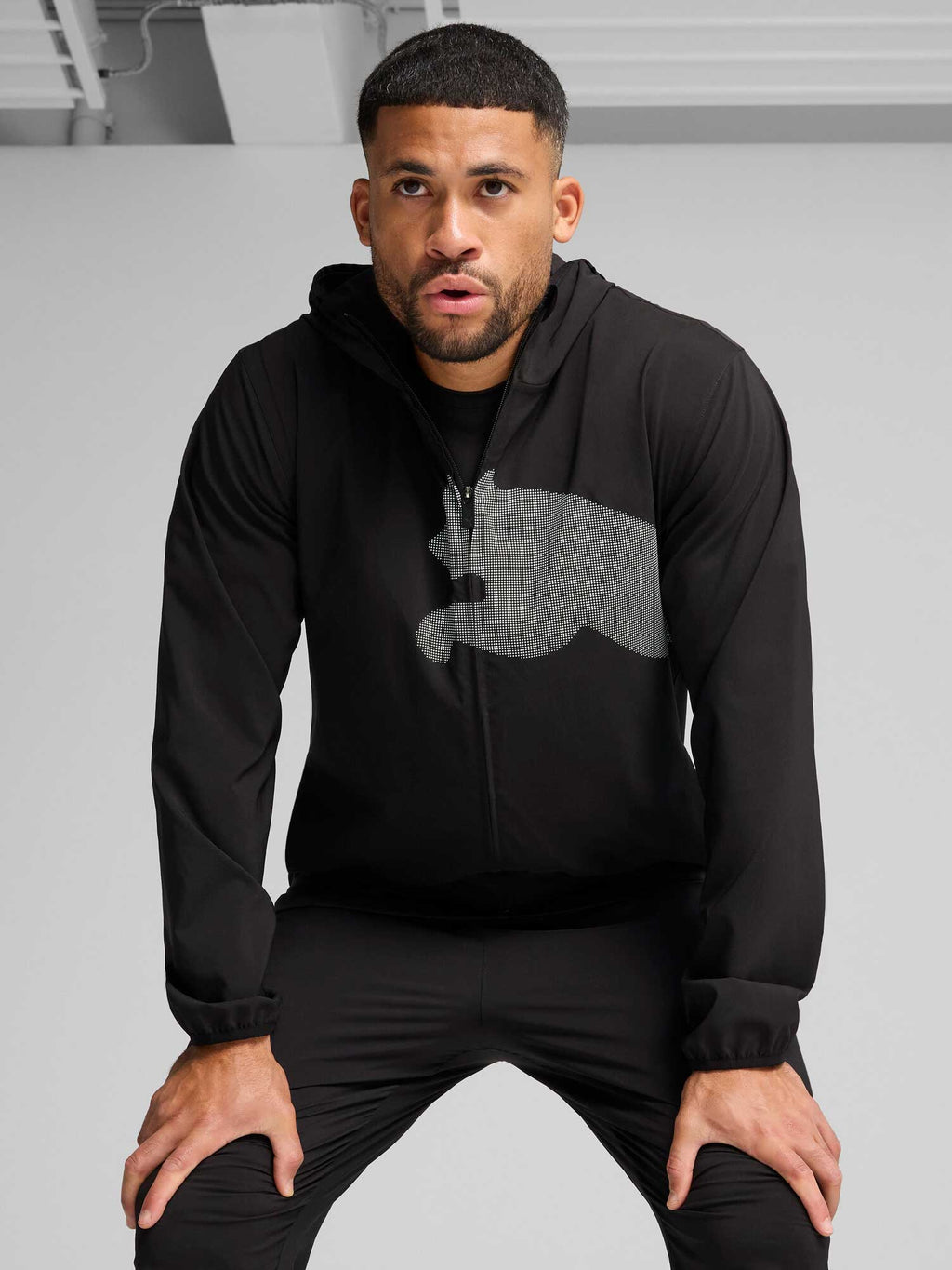 PUMA Суитшърт TAD BIG LOGO WOVEN JACKET