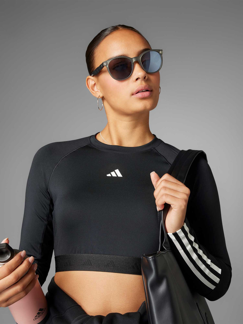 ADIDAS PERFORMANCE Блуза Hyperglam Training Cropped