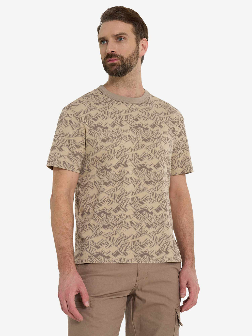 CORDILLERO Тениска Travel Mens SS AOP T-shirt