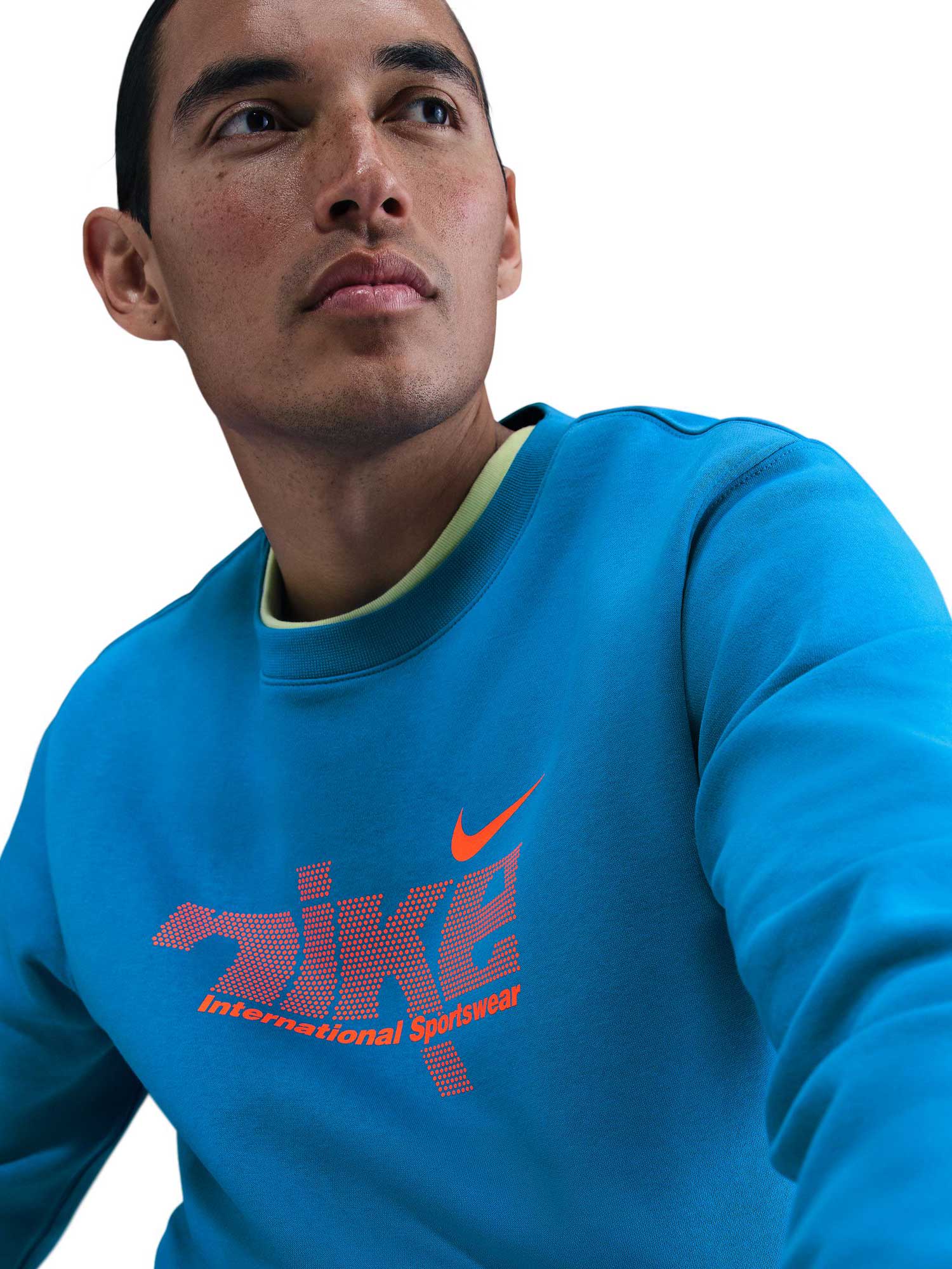 NIKE Блуза M NK CLUB BB CREW SWSH SPORT