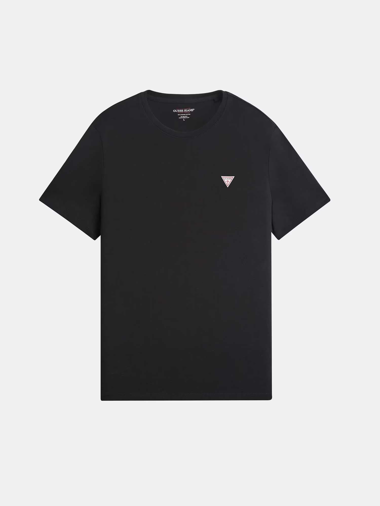 GUESS JEANS Тениска GJ SS CN OS MINI TRIANGLE TEE