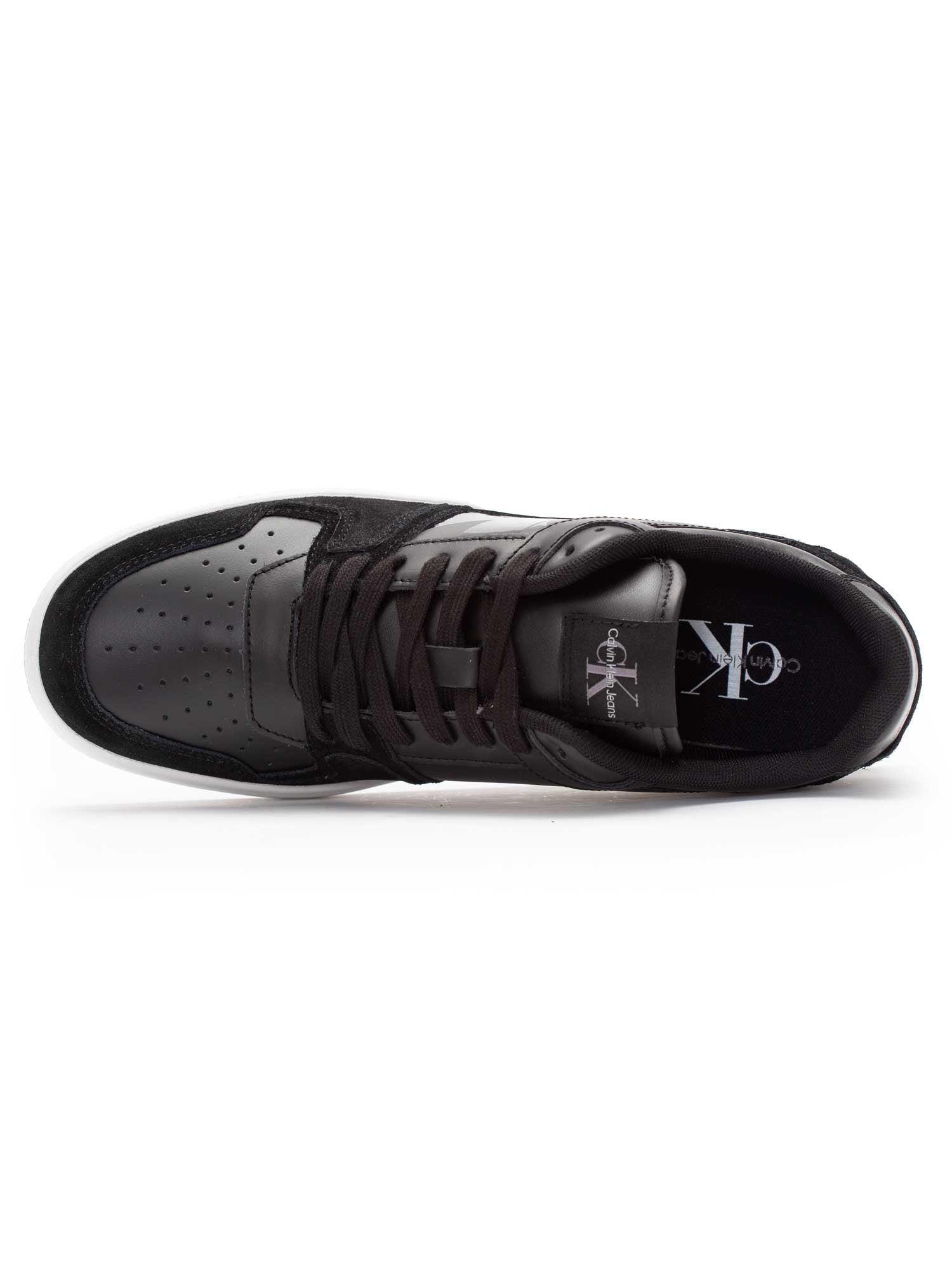 Calvin Klein Jeans Обувки BASKET CUPSOLE LACEUP MIX LTH