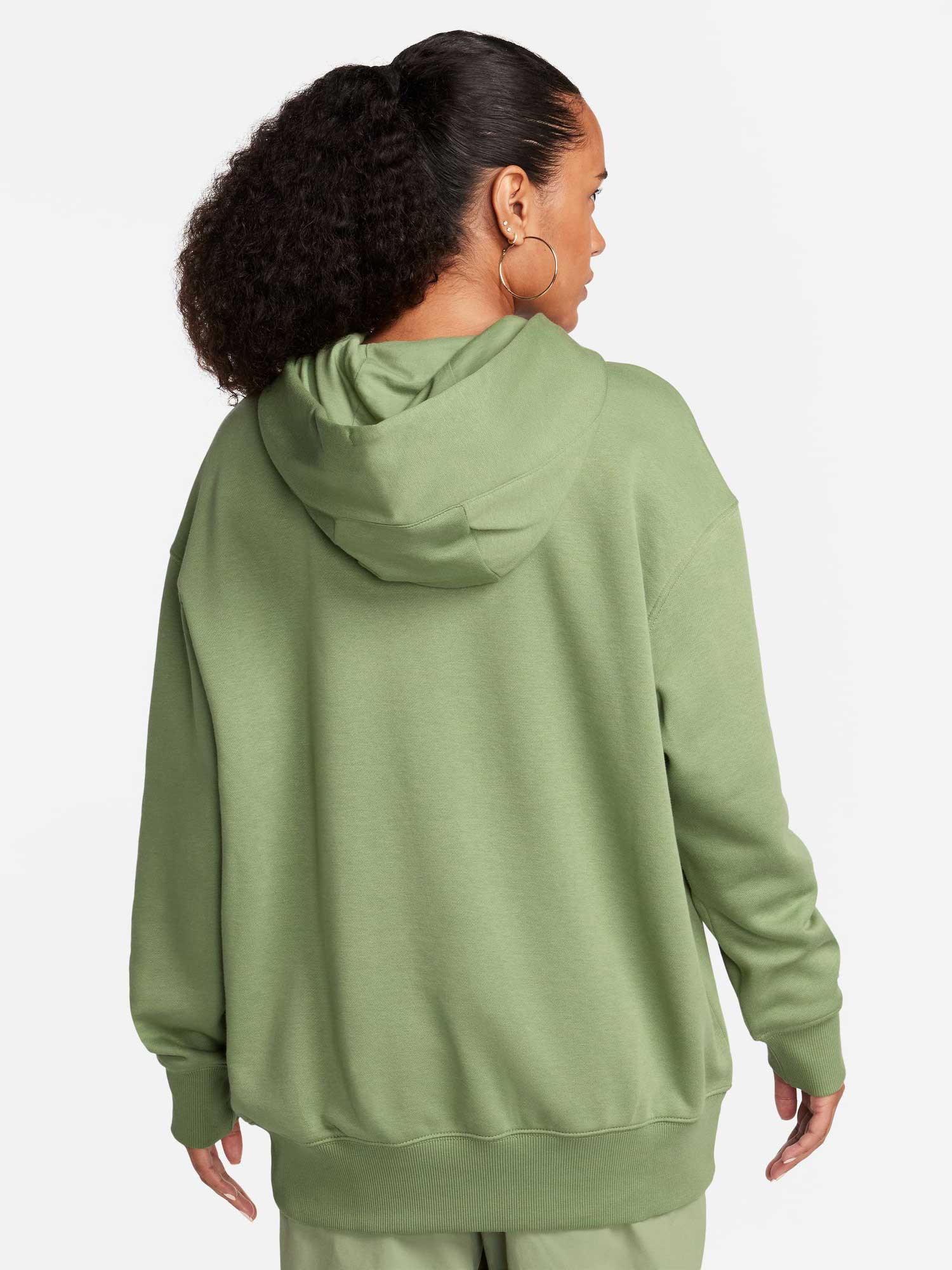 NIKE Суитшърт W NSW FLC OS PO HDY SWSH
