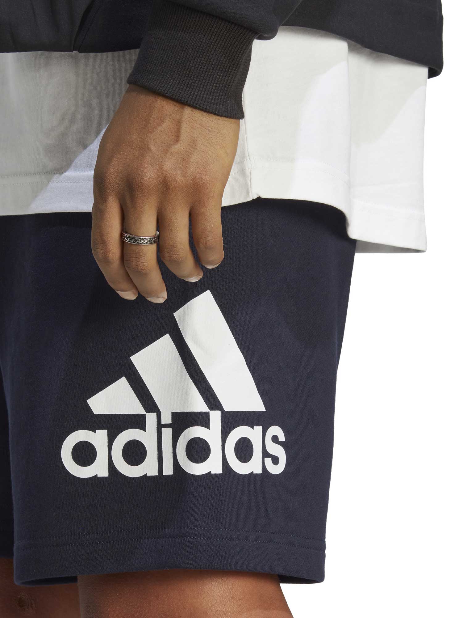 ADIDAS SPORTSWEAR Къси панталони Essentials Big Logo French Terry
