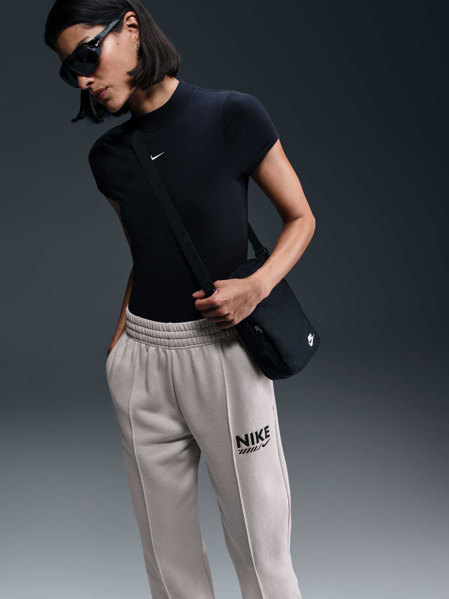 NIKE Спортно долнище W NSW FLC PANT GLS