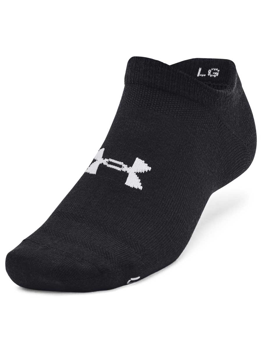 UNDER ARMOUR Чорапи UA Essential No Show 6pk