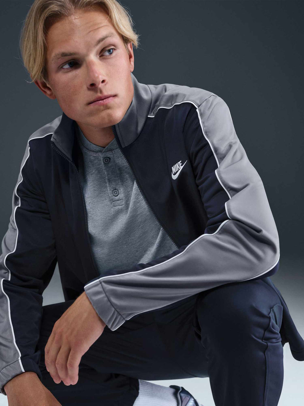 NIKE Спортен екип M NK CLUB PK TRK SUIT