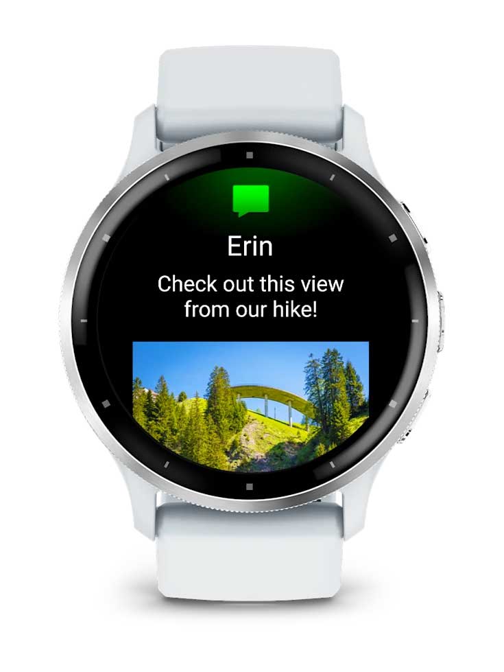 GARMIN GPS Смарт часовник Venu 3 WiFi, кожена каишка