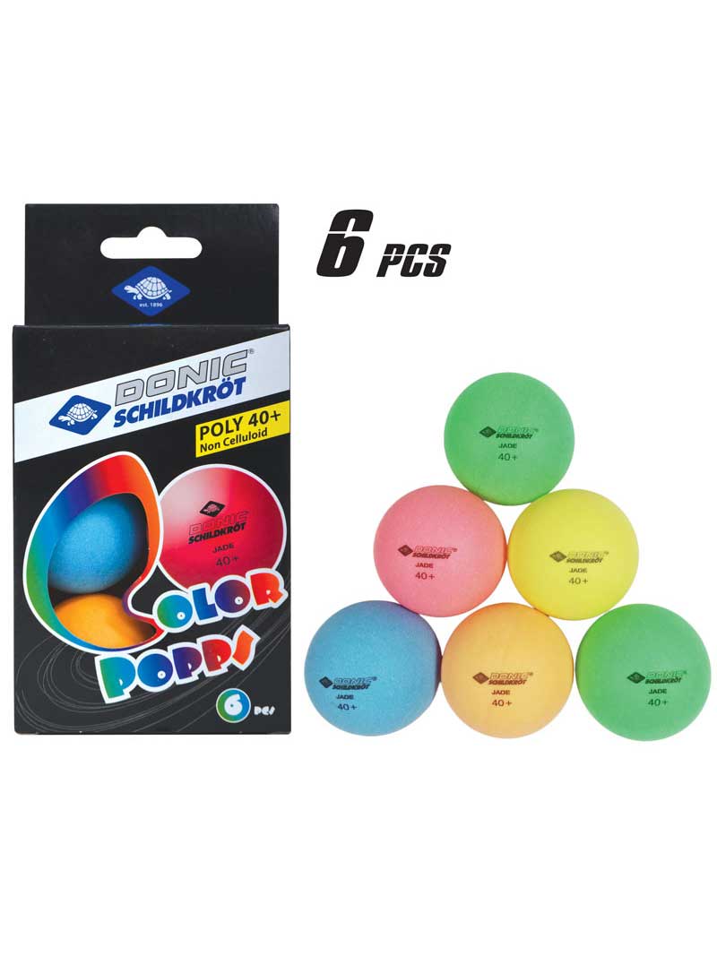 DONIC Топчета за тенис на маса Color Popps