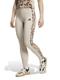 ADIDAS SPORTSWEAR Клин Animal Print 3-Stripes High Rise Leggings
